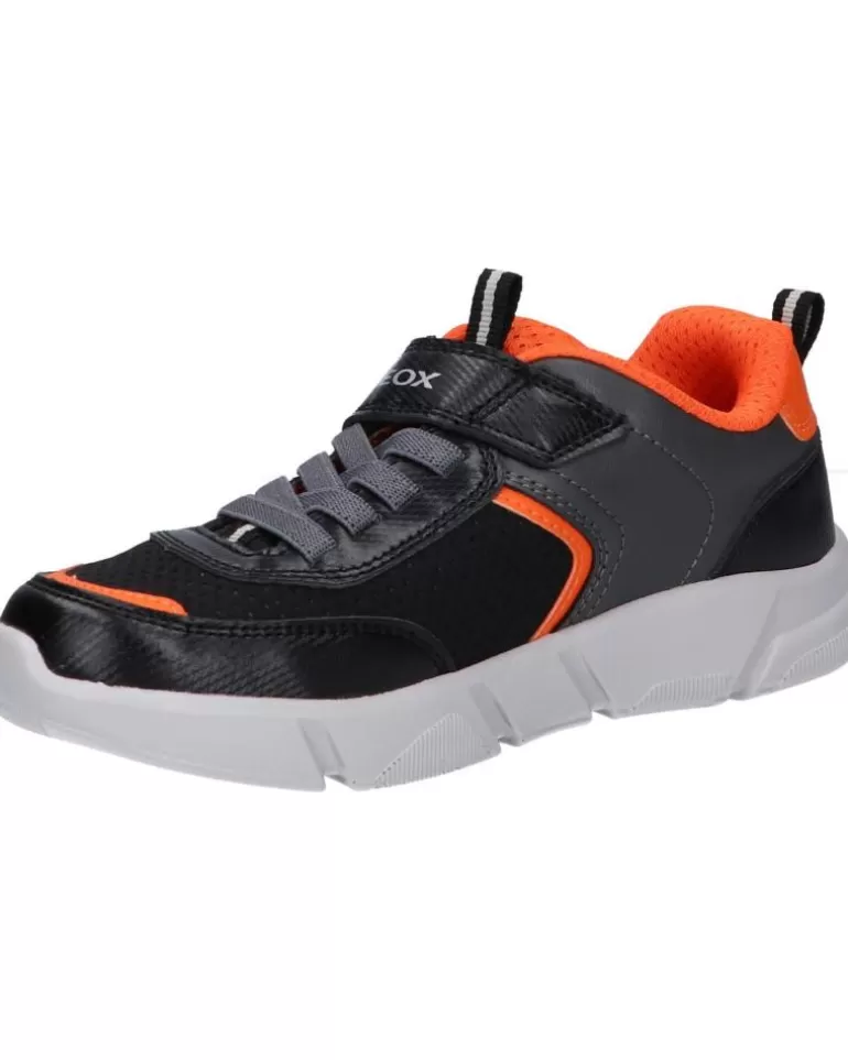 GEOX Deportivas De Niño J16Dma 0Ce15 J Aril Boy C0038 Black-Orange Flash Sale