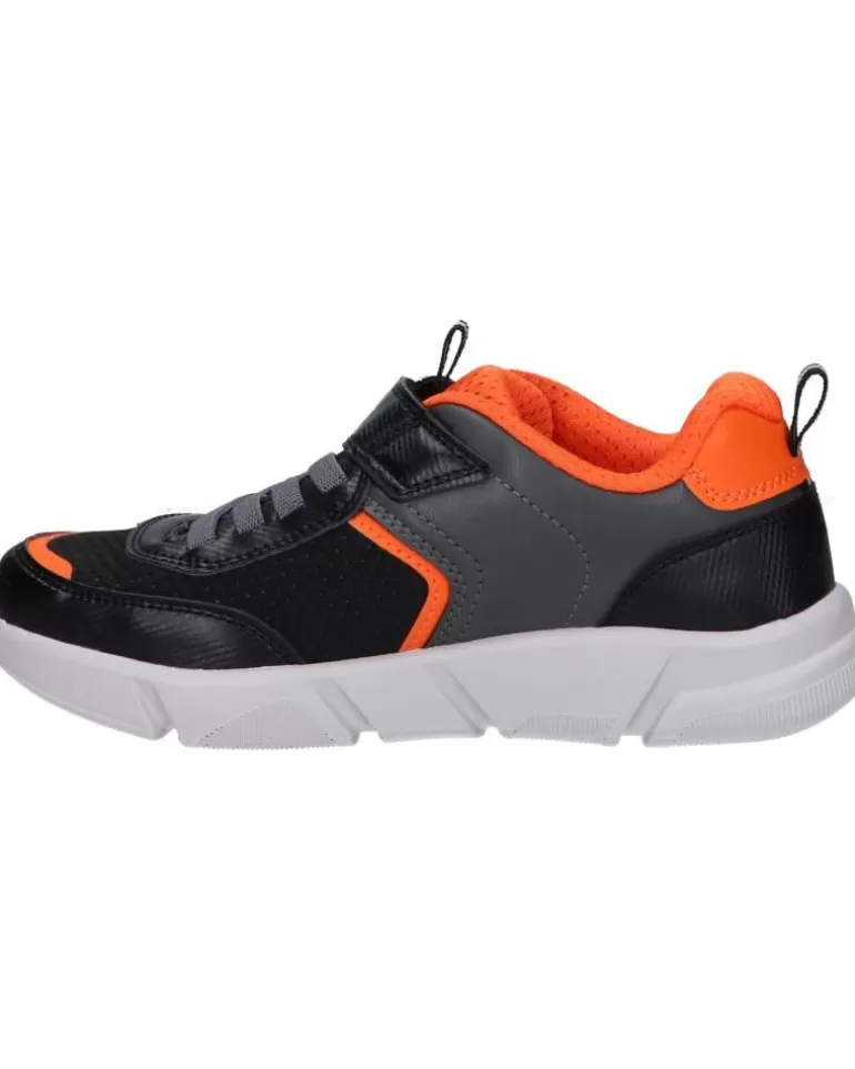 GEOX Deportivas De Niño J16Dma 0Ce15 J Aril Boy C0038 Black-Orange Flash Sale