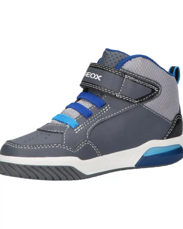 GEOX Deportivas De Niño J949Ce 05411 J Inek Boy C0069 Grey-Royal Outlet