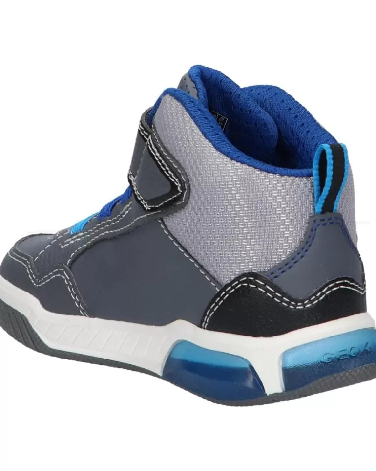 GEOX Deportivas De Niño J949Ce 05411 J Inek Boy C0069 Grey-Royal Outlet
