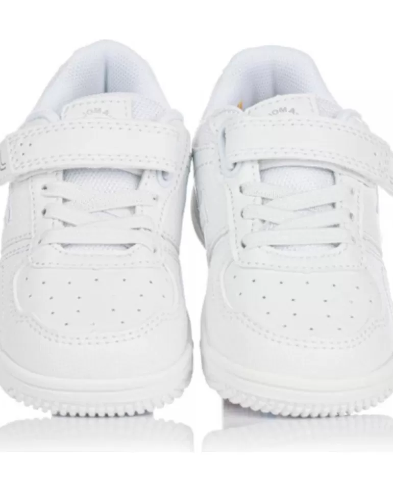 JOMA Deportivas De Niña Y Niño Deportiva Harvard Jr 2202 Con Velcro Unisex Blanco Cheap