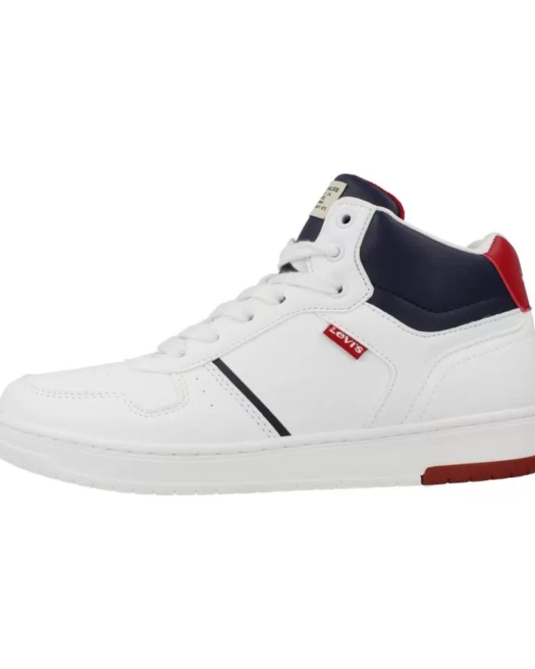 LEVIS Deportivas De Niña Y Niño Kick Mid Blanco Discount