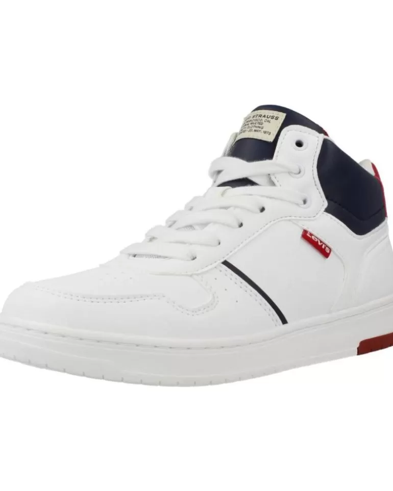 LEVIS Deportivas De Niña Y Niño Kick Mid Blanco Discount