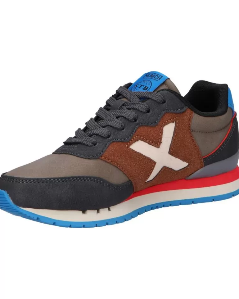 MUNICH Deportivas De Mujer Y Niña Y Niño 1690153 Dash Kid Marron - Marino Online