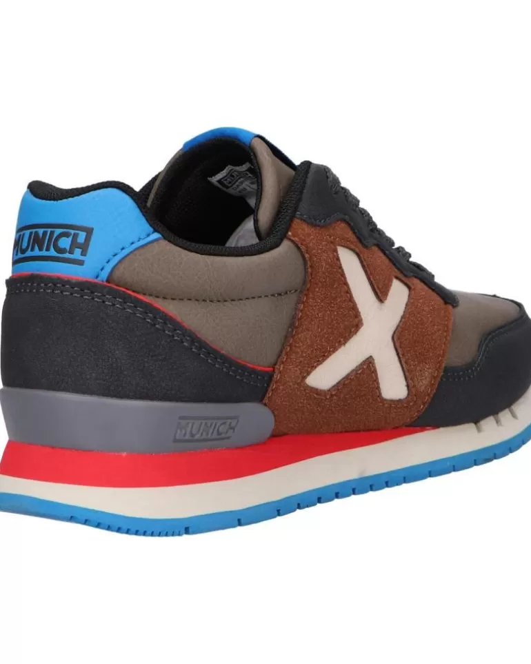 MUNICH Deportivas De Mujer Y Niña Y Niño 1690153 Dash Kid Marron - Marino Online