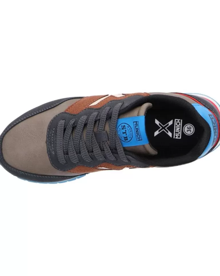 MUNICH Deportivas De Mujer Y Niña Y Niño 1690153 Dash Kid Marron - Marino Online