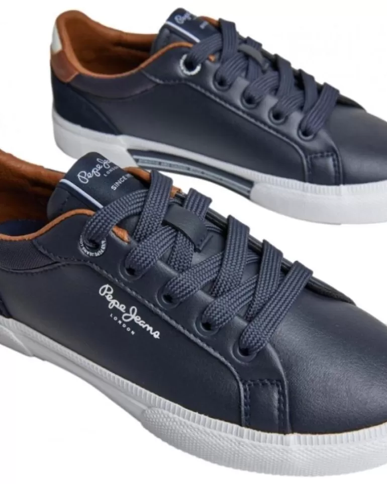 PEPE JEANS Deportivas De Niño Deportiva Casual Pbs30569 Navy Clearance
