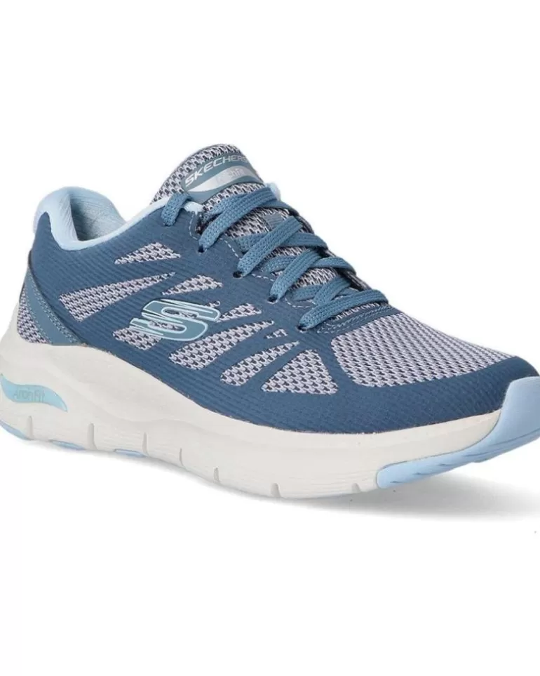 SKECHERS Deportivas De Mujer Y Niña Sneakers 149055 Marino Azul Cheap