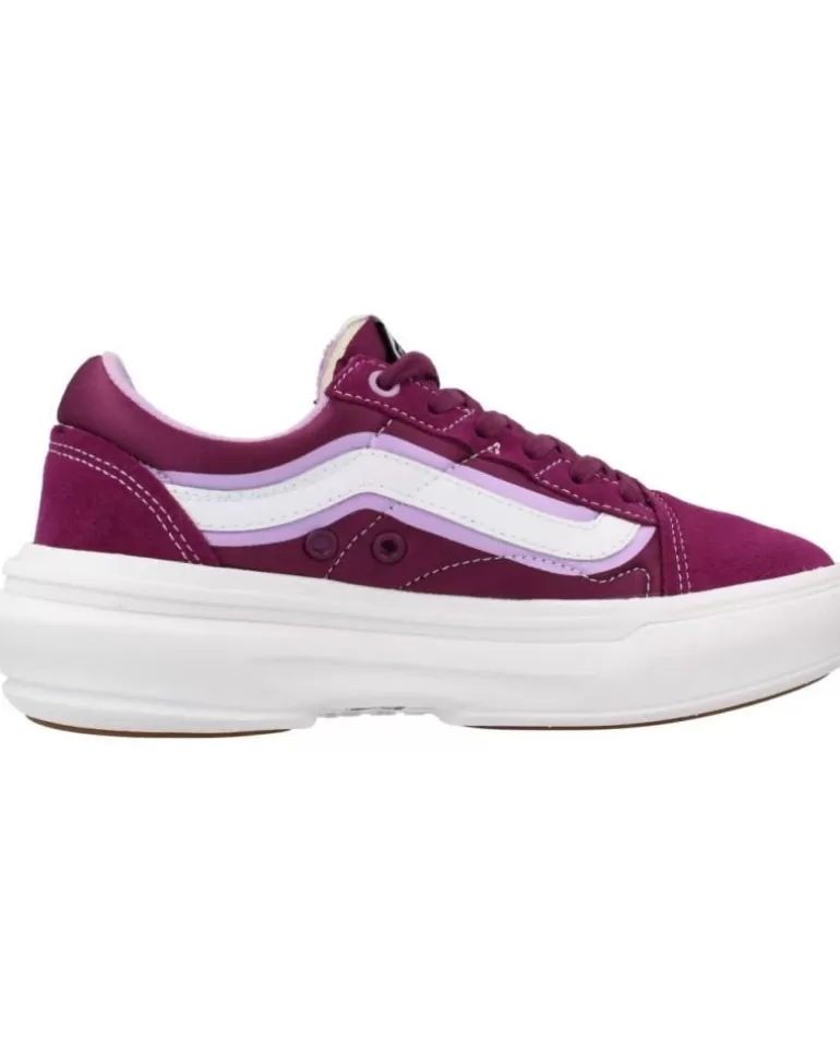 VANS OFF THE WALL Deportivas De Niña Old Skool Overt Cc Violeta Outlet