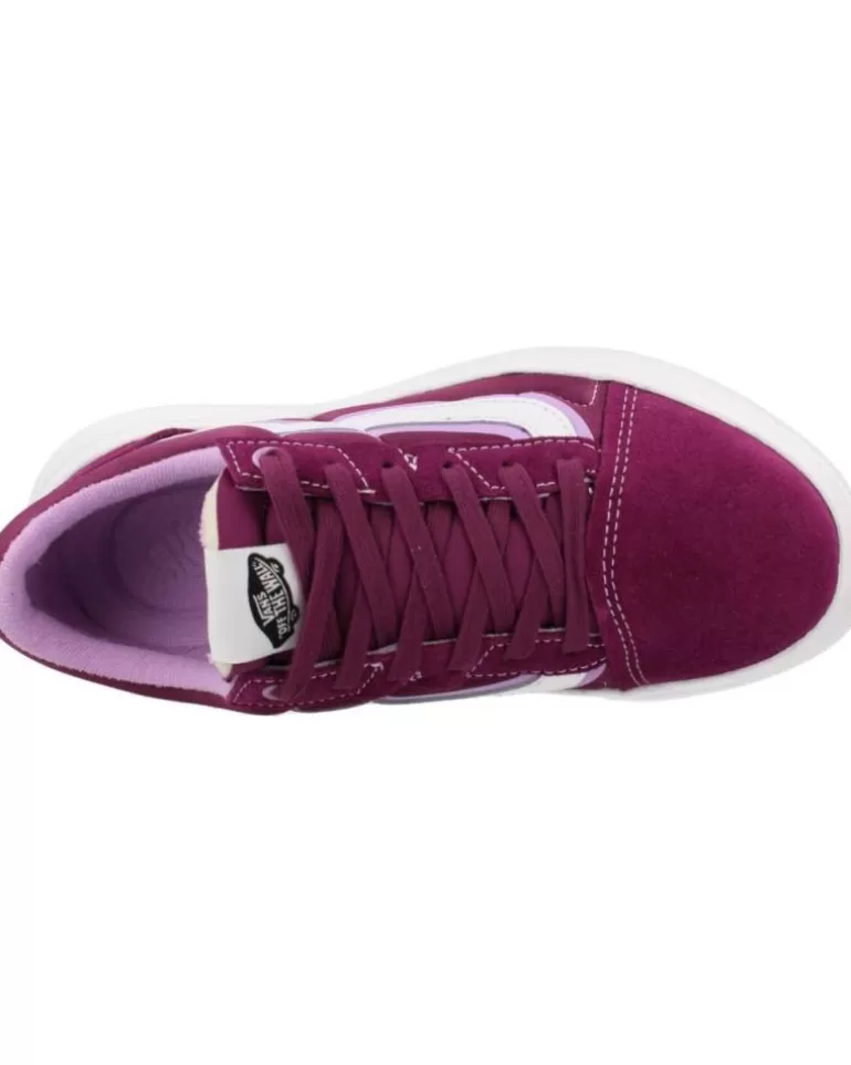 VANS OFF THE WALL Deportivas De Niña Old Skool Overt Cc Violeta Outlet