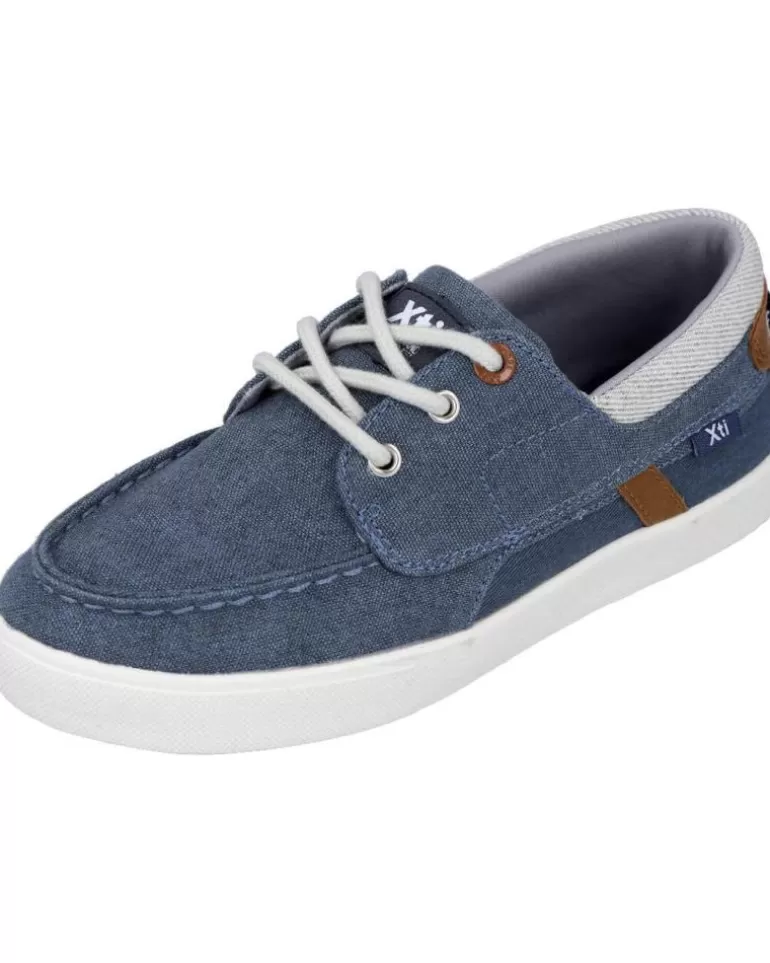 XTI Deportivas De Niño 150425 Zapatillas Lona Niño Azul Fashion