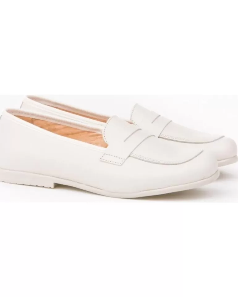 ANGELITOS Mocasines De Niña Mocasin Piel 390 Beige Best