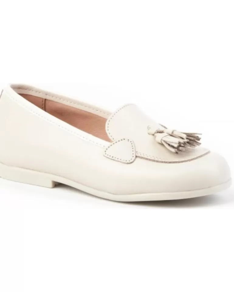 ANGELITOS Mocasines De Niña Mocasin Piel 391 Beige Hot