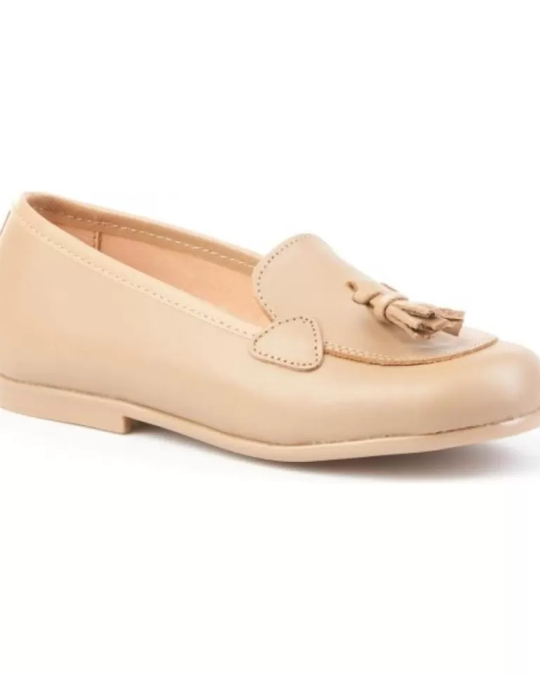 ANGELITOS Mocasines De Niña Mocasin Piel 391 Camel Best