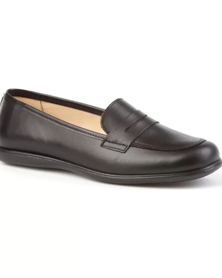 ANGELITOS Mocasines De Niña Y Niño Escolar Piel 466 Negro Best