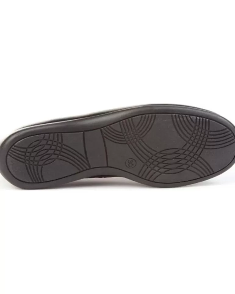 ANGELITOS Mocasines De Niña Y Niño Escolar Piel 466 Negro Best