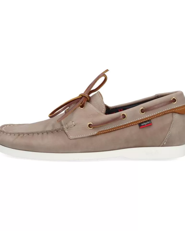CALLAGHAN Mocasines De Hombre Nautico Piedra Discount