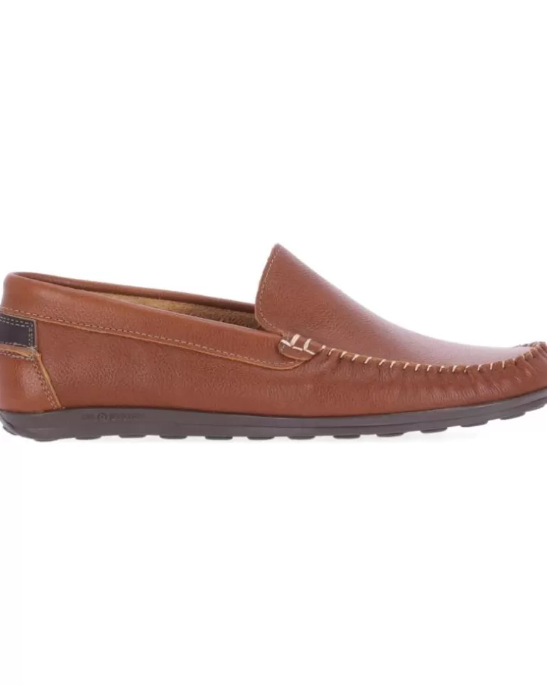 CHIKA10 Mocasines De Hombre Driver 1860 Cuero-Tan Discount