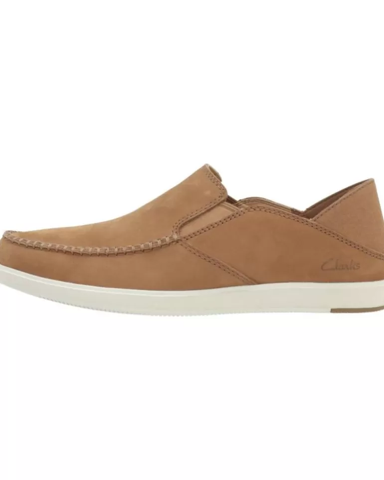 CLARKS Mocasines De Hombre Bratton Slip Marron Sale
