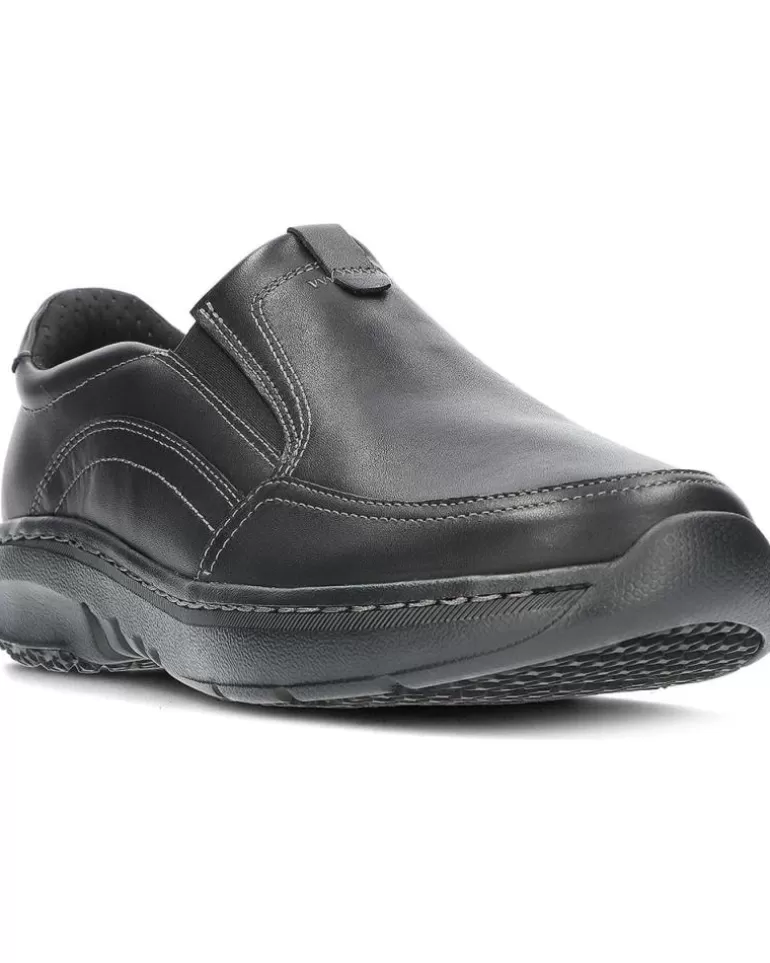 CLARKS Mocasines De Hombre Mocasin Pro Step Leather Negro Outlet