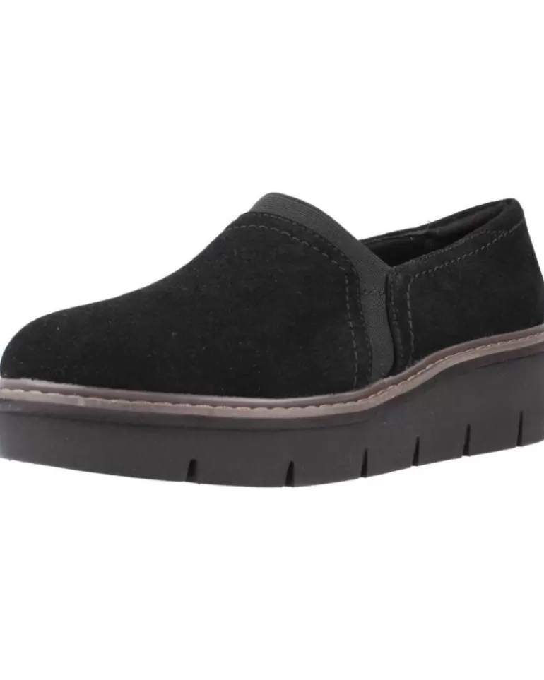 CLARKS Mocasines De Mujer Airabell Mid Negro Outlet