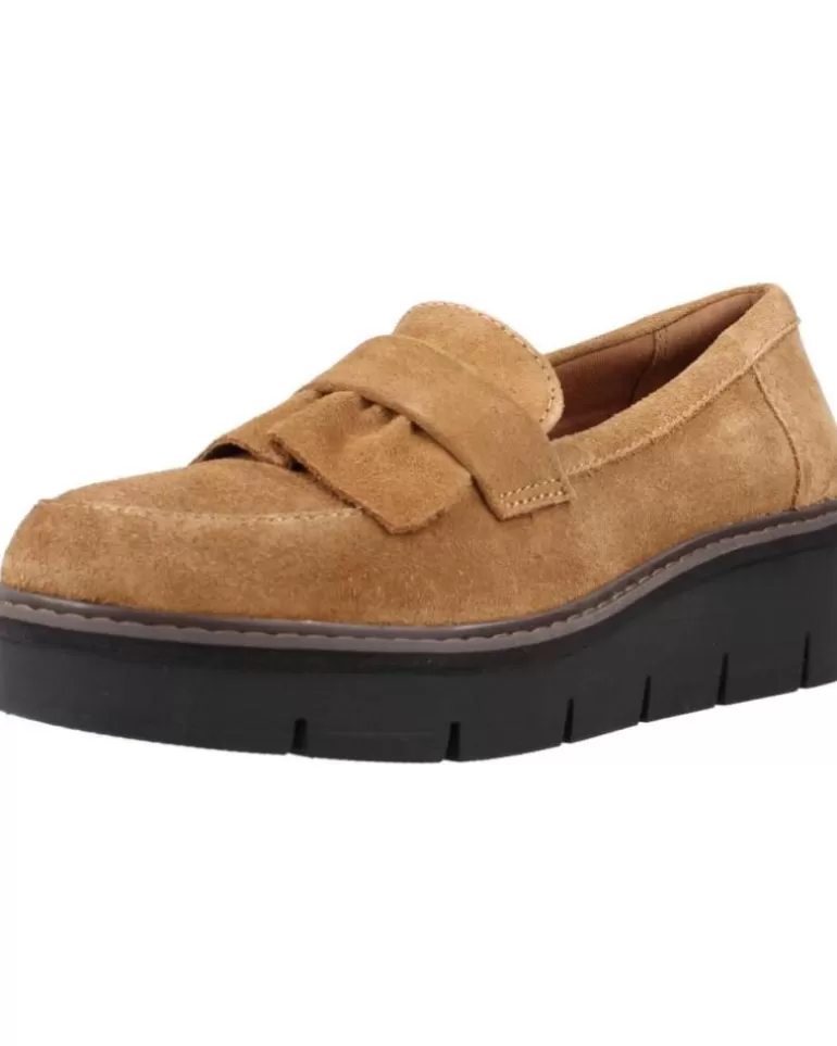 CLARKS Mocasines De Mujer Airabell Slip Marron New