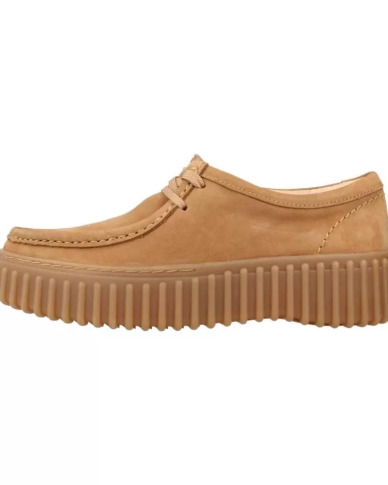 CLARKS Mocasines De Mujer Torhill Bee Marron Claro New