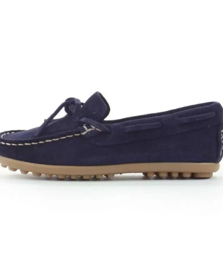 CONFETTIS Mocasines De Niño Mocasin Lazo Azul Hot