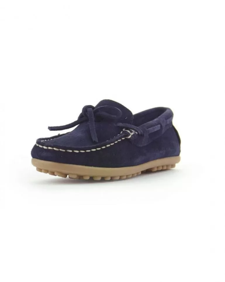 CONFETTIS Mocasines De Niño Mocasin Lazo Azul Hot