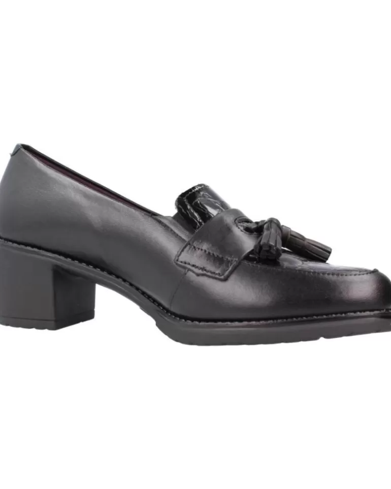 PITILLOS Mocasines De Mujer 5331P Negro New