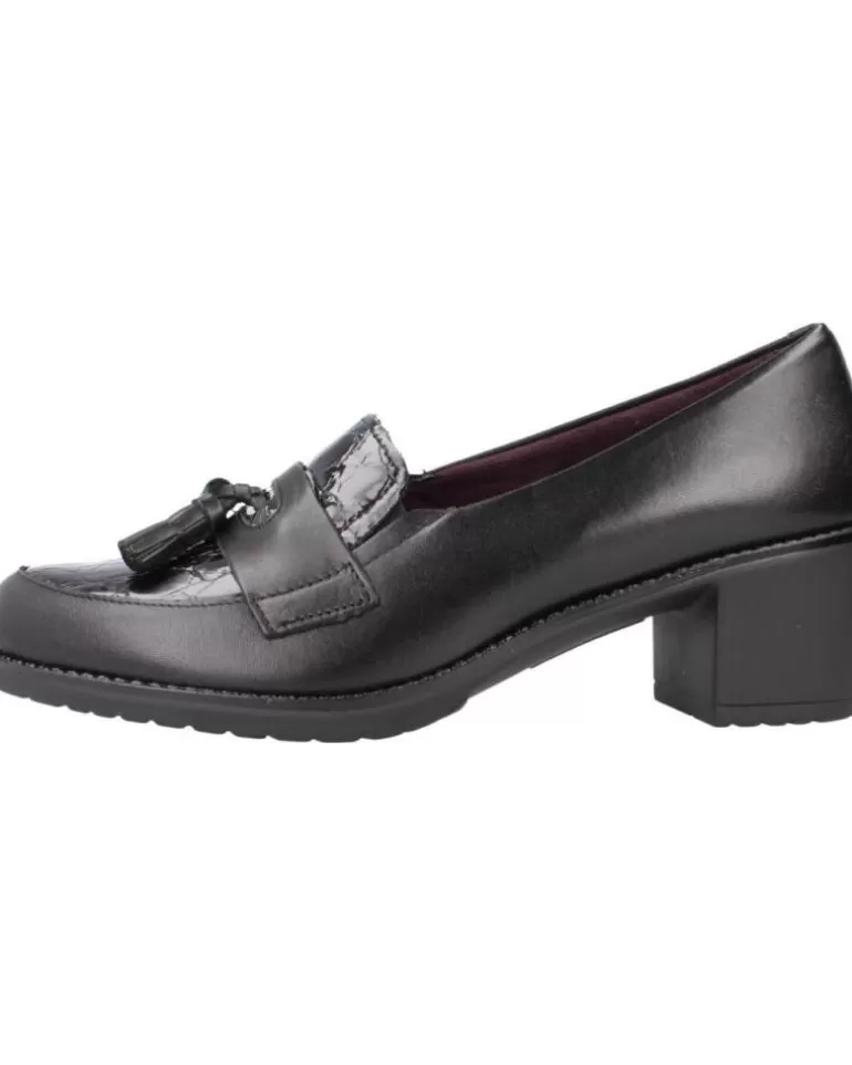 PITILLOS Mocasines De Mujer 5331P Negro New