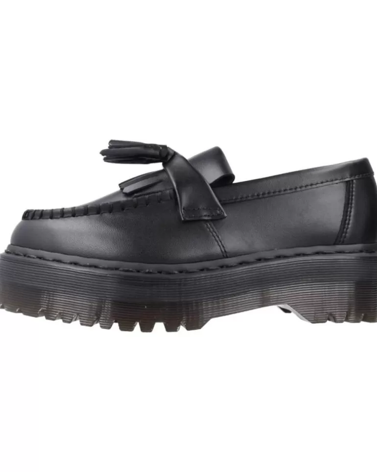 DR MARTENS Mocasines De Mujer V Adrian Quad Mono Negro Cheap