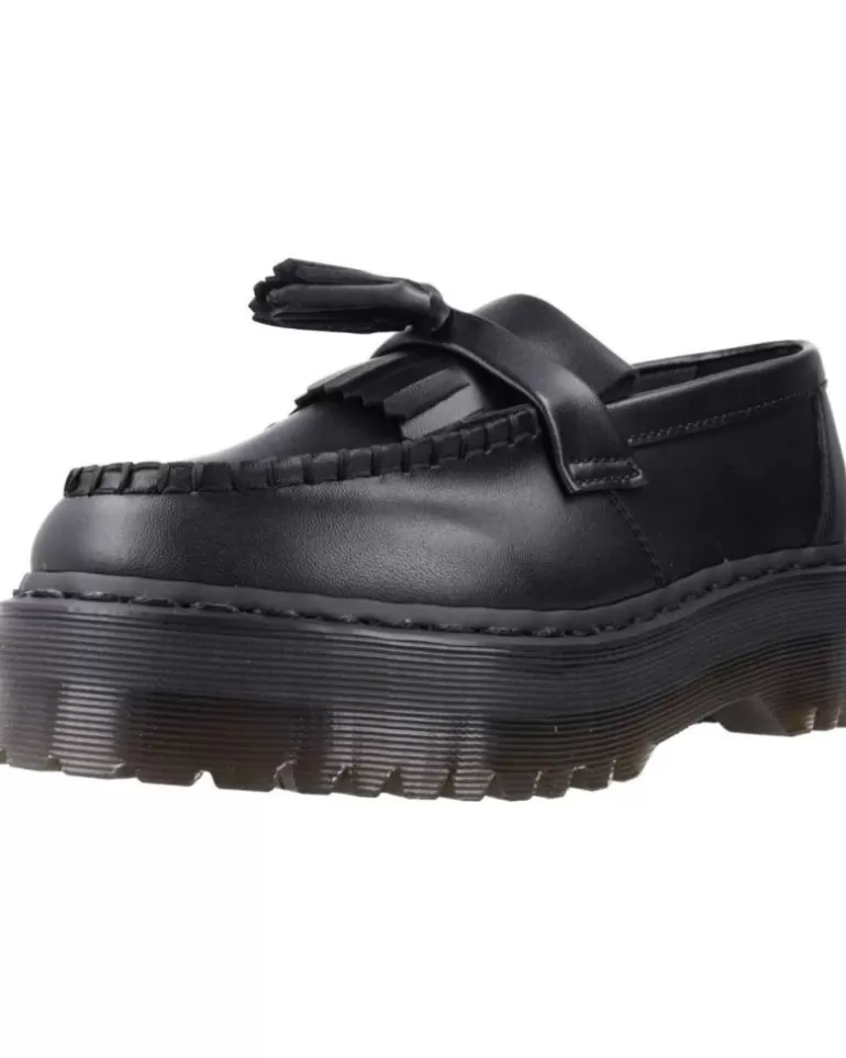 DR MARTENS Mocasines De Mujer V Adrian Quad Mono Negro Cheap