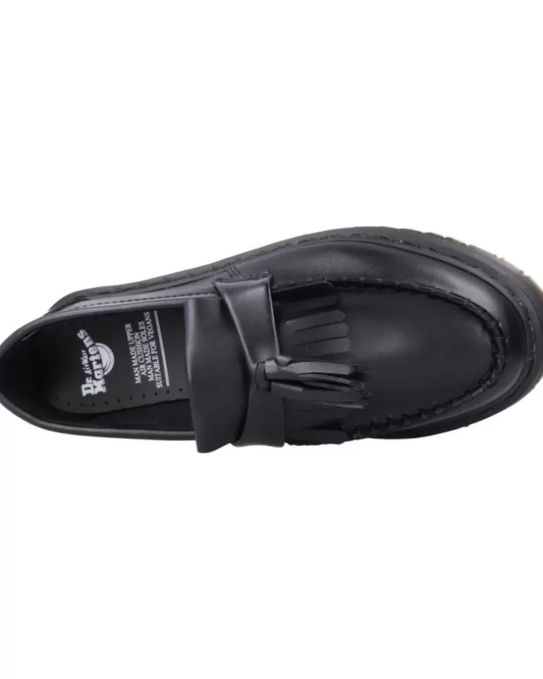 DR MARTENS Mocasines De Mujer V Adrian Quad Mono Negro Cheap