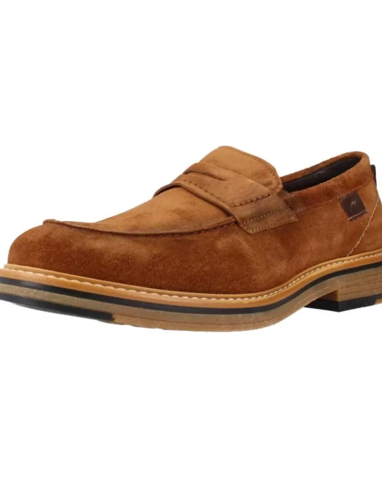 FLUCHOS Mocasines De Hombre F1818 Marron Flash Sale
