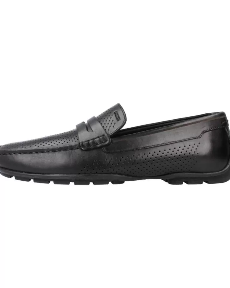 GEOX Mocasines De Hombre U Moner Negro Shop
