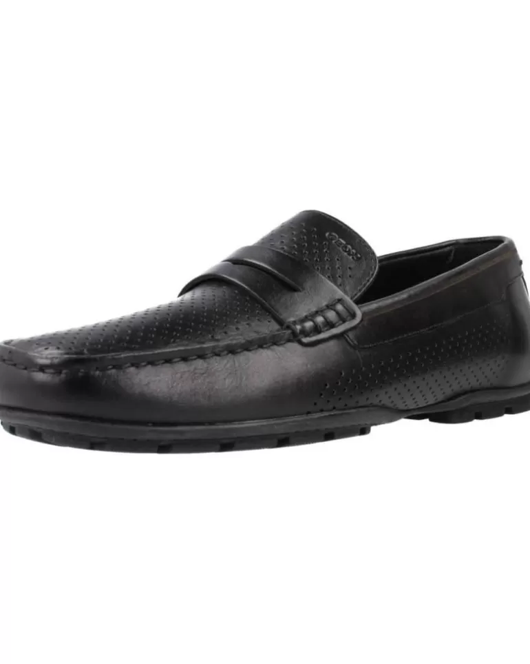 GEOX Mocasines De Hombre U Moner Negro Shop