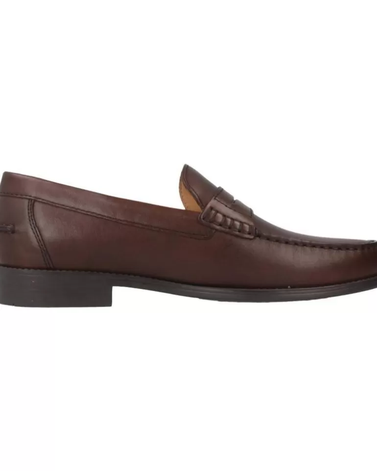 GEOX Mocasines De Hombre U New Damon B Marron Outlet