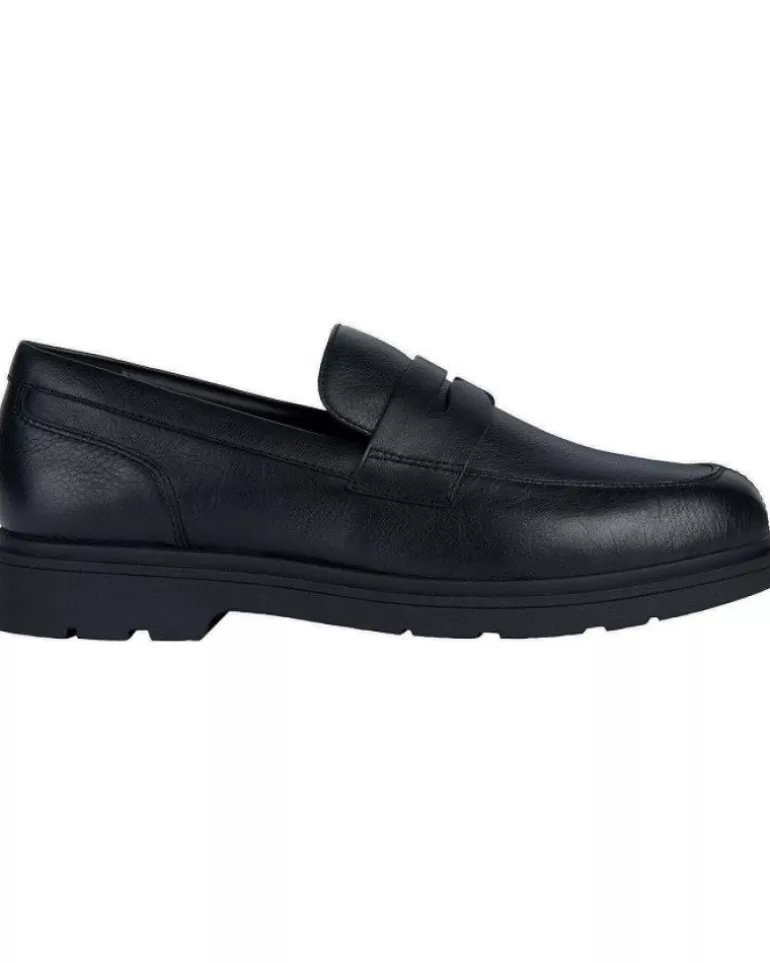GEOX Mocasines De Hombre U Spherica Ec1 A - Vit Bott U36D1A00046 Negro Best Sale