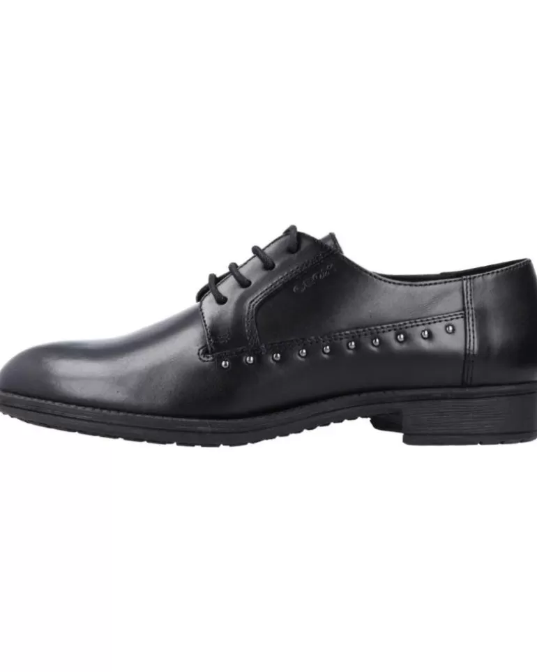 GEOX Mocasines De Mujer D Jaylon C Negro New