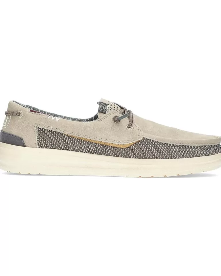 HEY DUDE Mocasines De Hombre Mocasines Dude Welshgrip Sand Hot