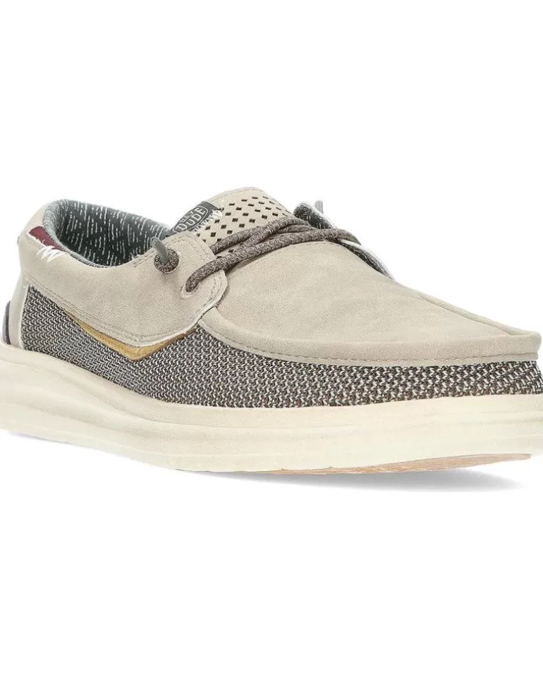 HEY DUDE Mocasines De Hombre Mocasines Dude Welshgrip Sand Hot