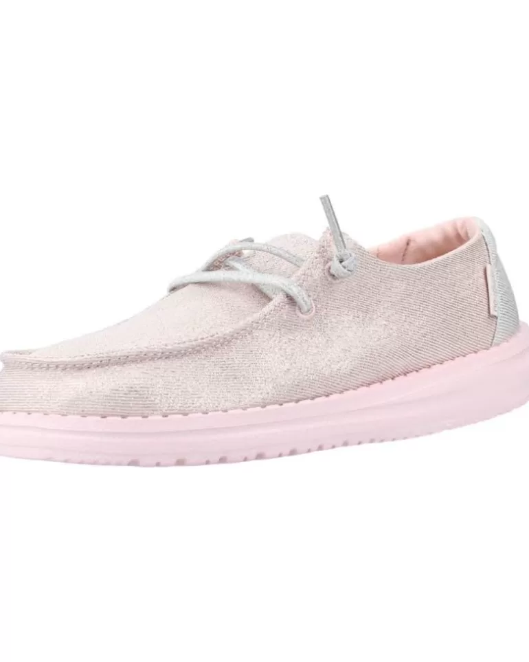 HEY DUDE Mocasines De Niña Wendy Youth Rosa Best Sale