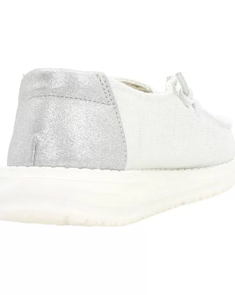 HEY DUDE Mocasines De Niña Y Niño Wendy Youth Gris Clearance