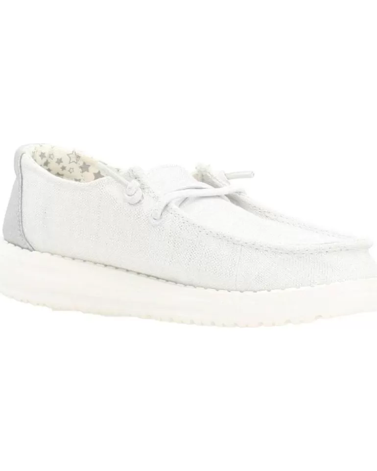 HEY DUDE Mocasines De Niña Y Niño Wendy Youth Gris Clearance