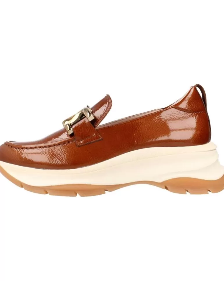 HISPANITAS Mocasines De Mujer Alaska Rio Marron Outlet