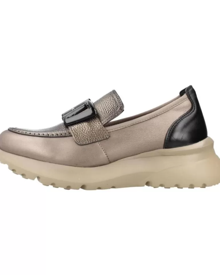 HISPANITAS Mocasines De Mujer Polines Bronce Store