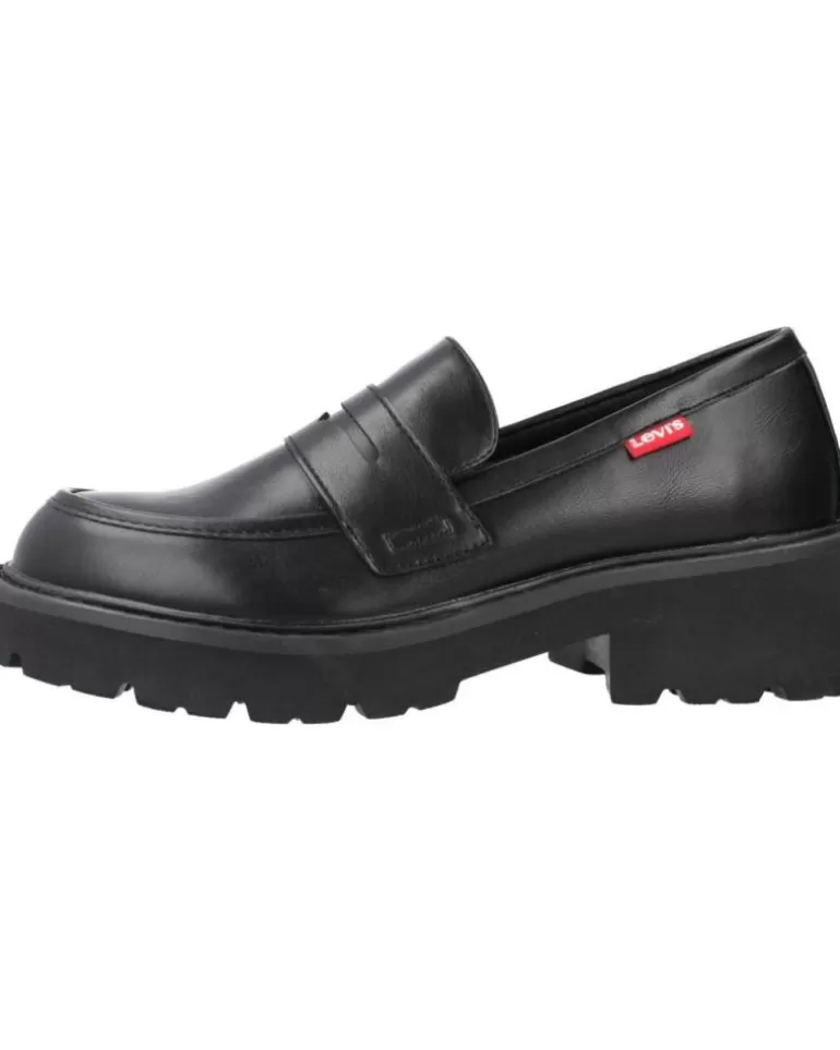 LEVIS Mocasines De Mujer Lucy Negro Sale