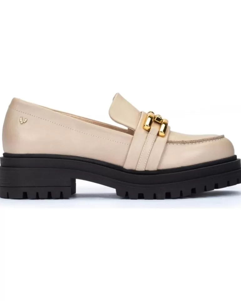 MARTINELLI Mocasines De Mujer Mocasin De Vestir Para Mujer 1674-B080Z Stone Cheap