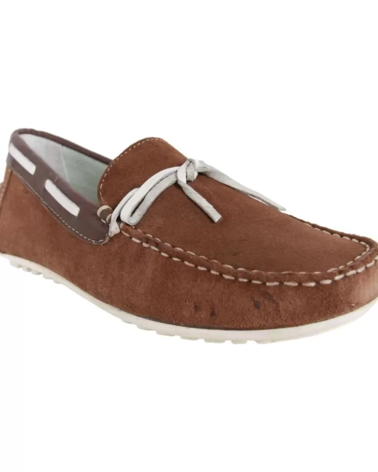 MTNG Mocasines De Mujer Y Niña Y Niño 83515 Ante Marron Oscuro Best Sale